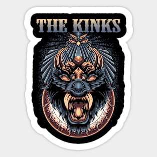 THE KINKS BAND Sticker